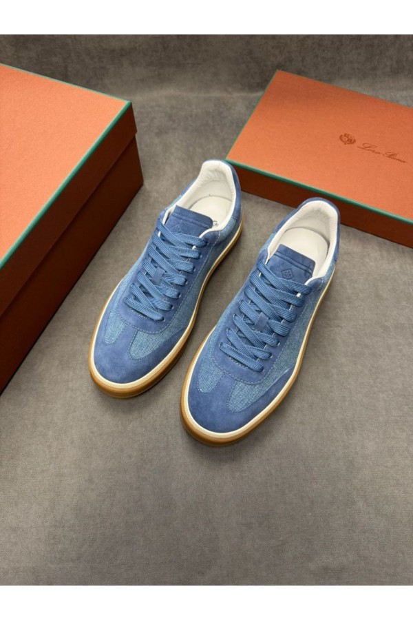 Мужские кроссовки Loro Piana Tennis Walk - Blue