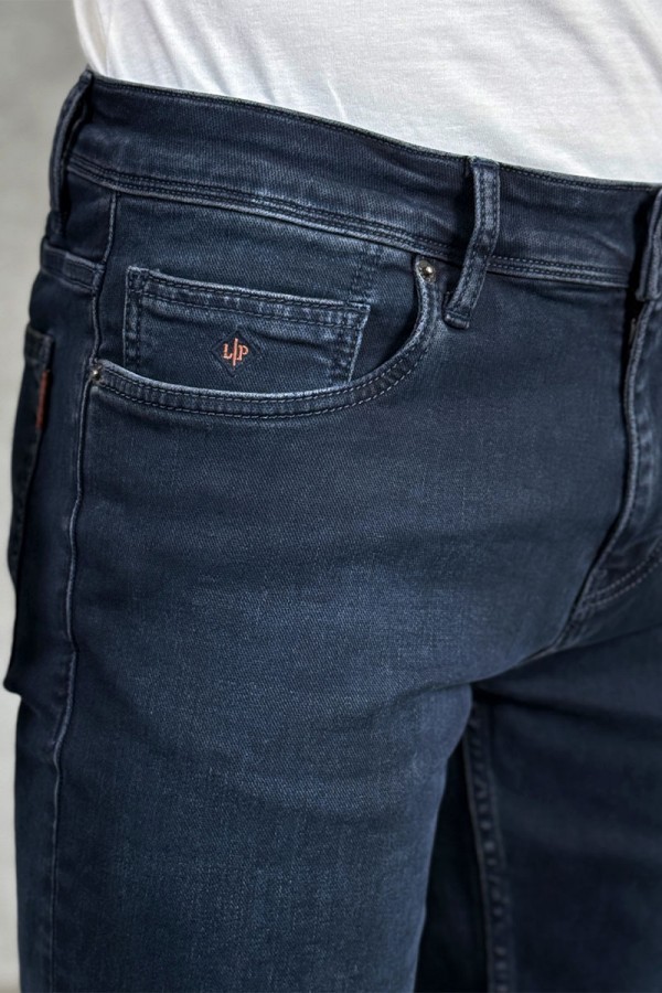 Мужские джинсы Loro Piana тёмно-синего цвета