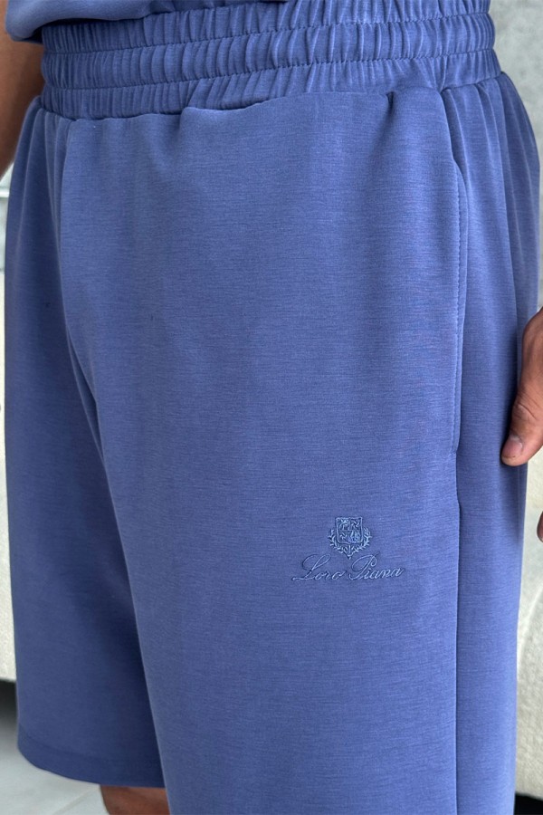 Мужской синий костюм Loro Piana