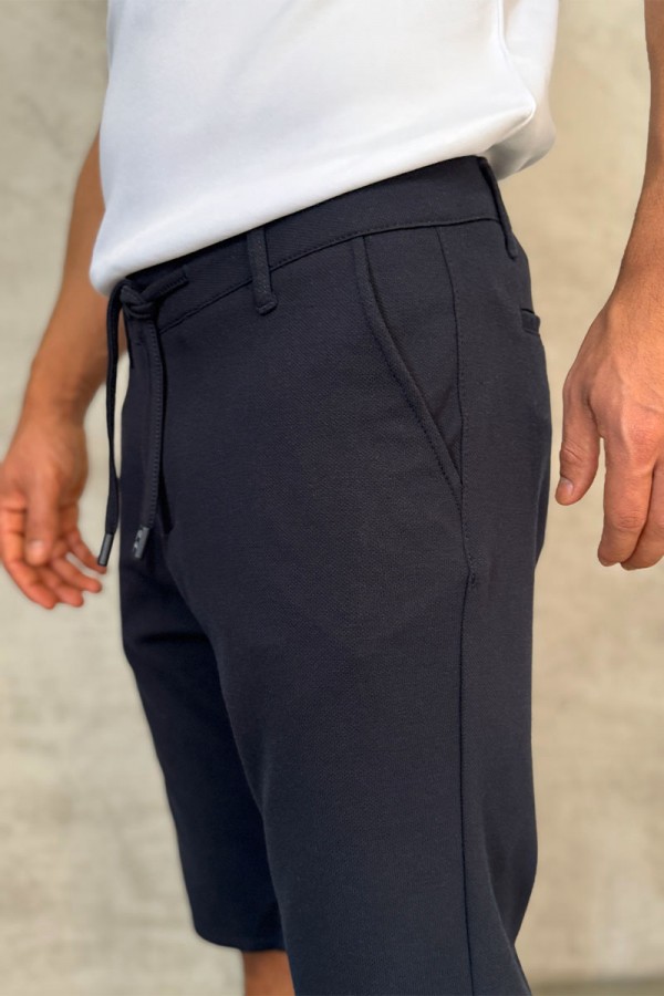 Мужские шорты Loro Piana чёрного цвета