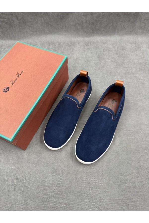 Мужские лоферы Loro Piana Venice Walk - Navy