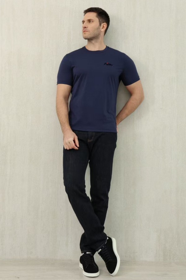 Мужские тёмно-синие джинсы Loro Piana Premium