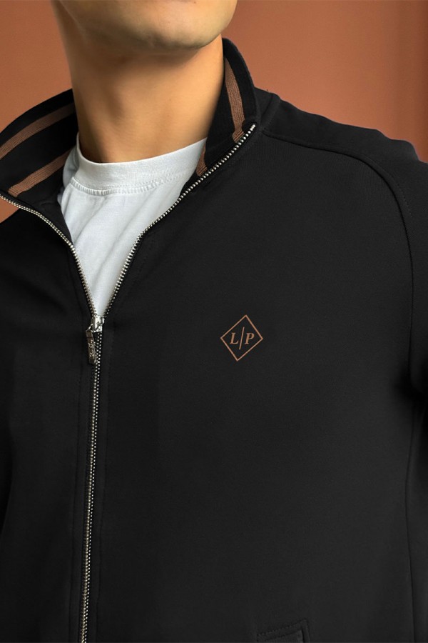 Мужской спортивный костюм Loro Piana monogram - Black