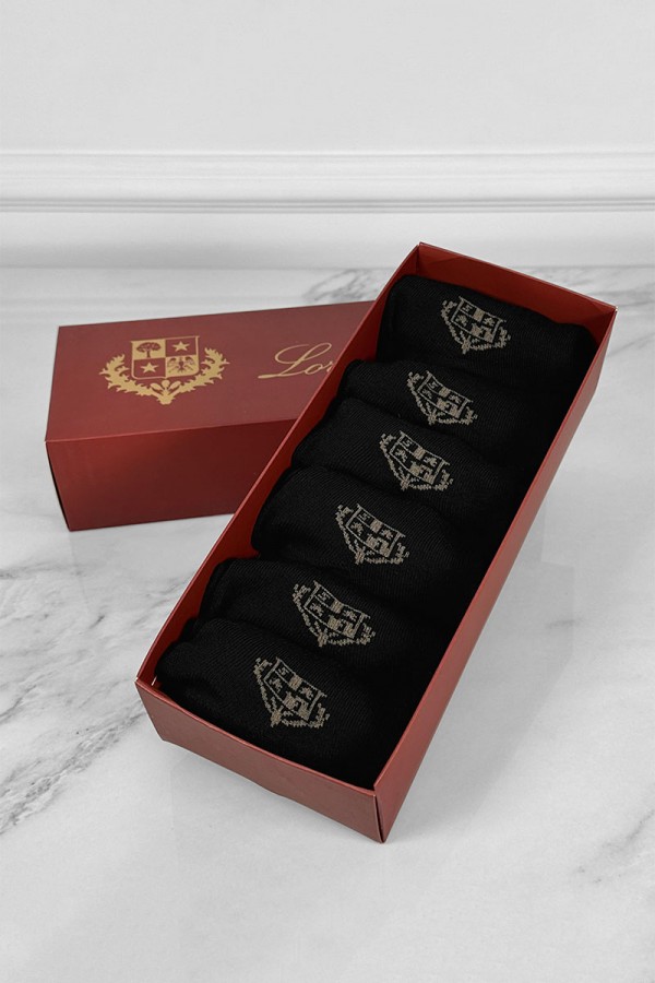 Комплект носков Loro Piana brown logo