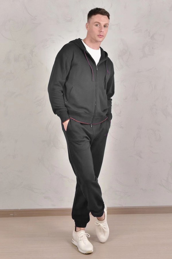 Спортивные штаны Loro Piana Premium signature logo - Grey