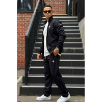 Спортивный костюм Loro Piana logo-embroidered - Black