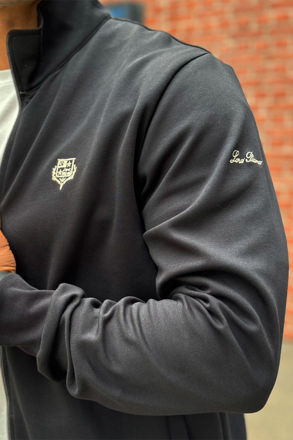 Спортивный костюм Loro Piana logo-embroidered - Black