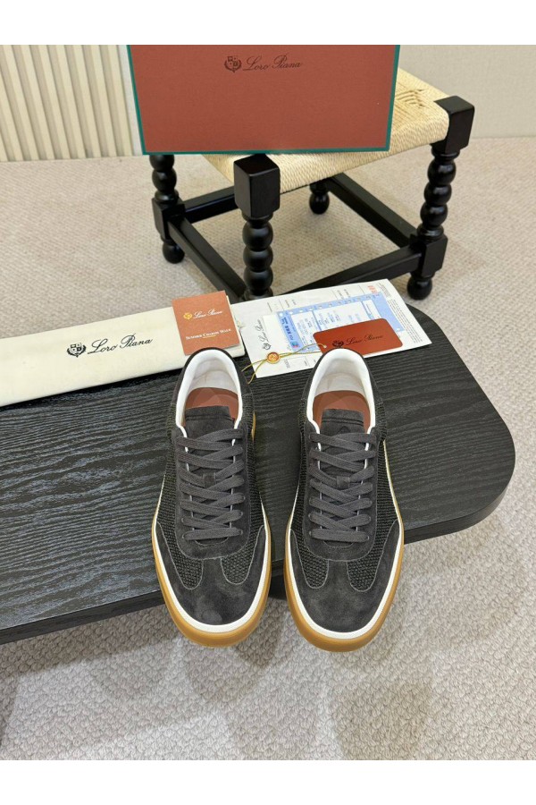 Мужские кроссовки Loro Piana Tennis Walk - Grey