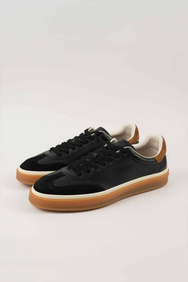 Мужские кроссовки Loro Piana Tennis Walk - Black