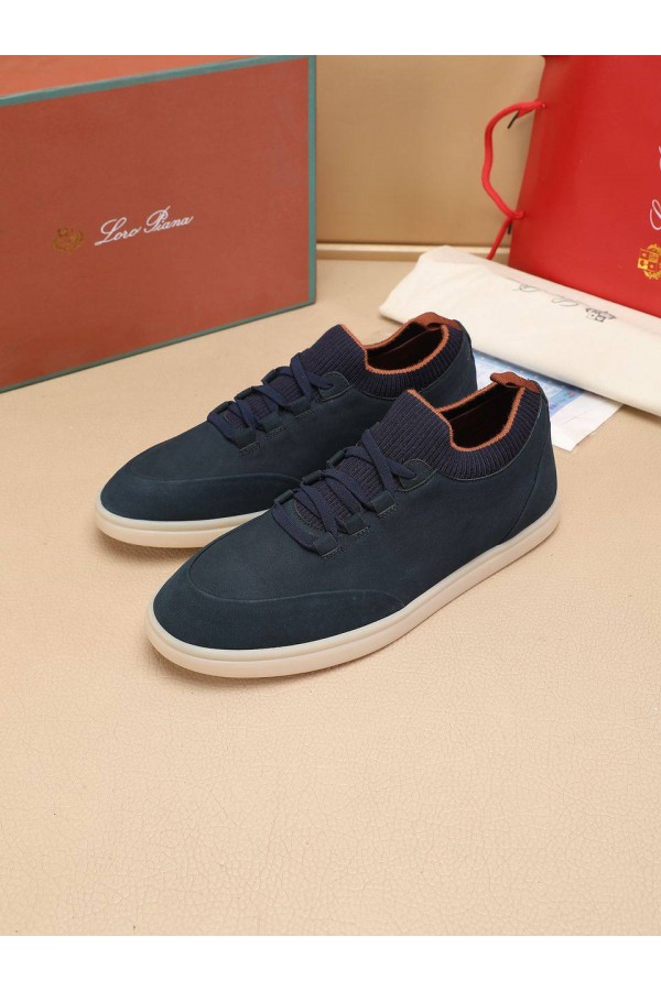 Мужские кроссовки Loro Piana Soho Walk - Navy