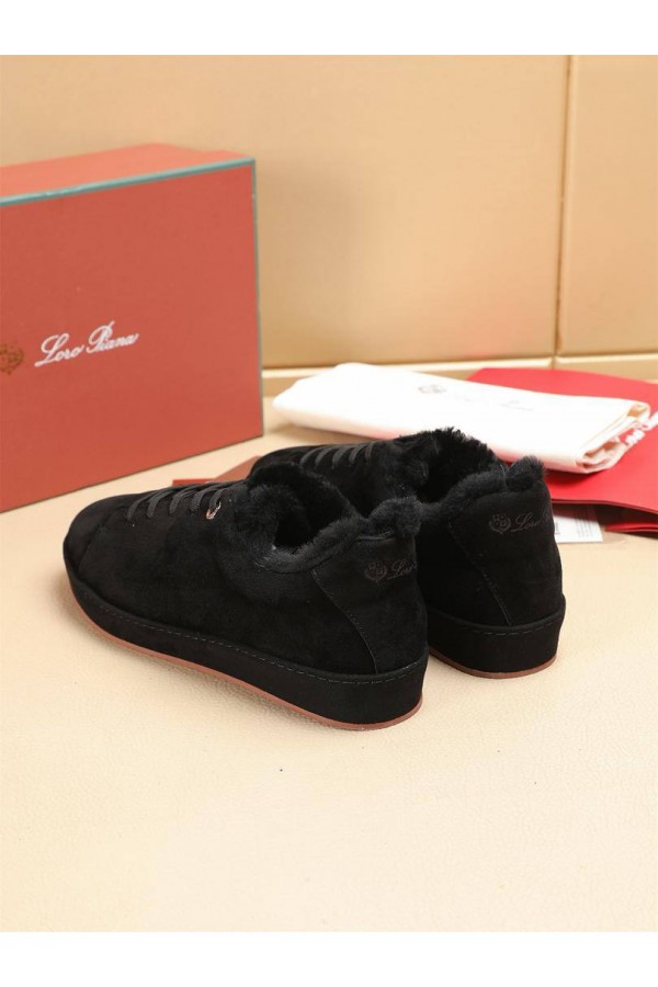 Зимние кроссовки с мехом Loro Piana