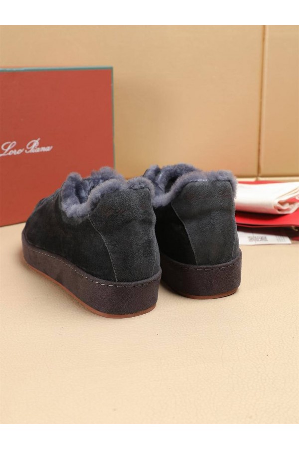 Зимние кроссовки с мехом Loro Piana