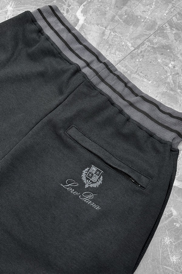 Спортивный костюм Loro Piana logo-embroidered - Black