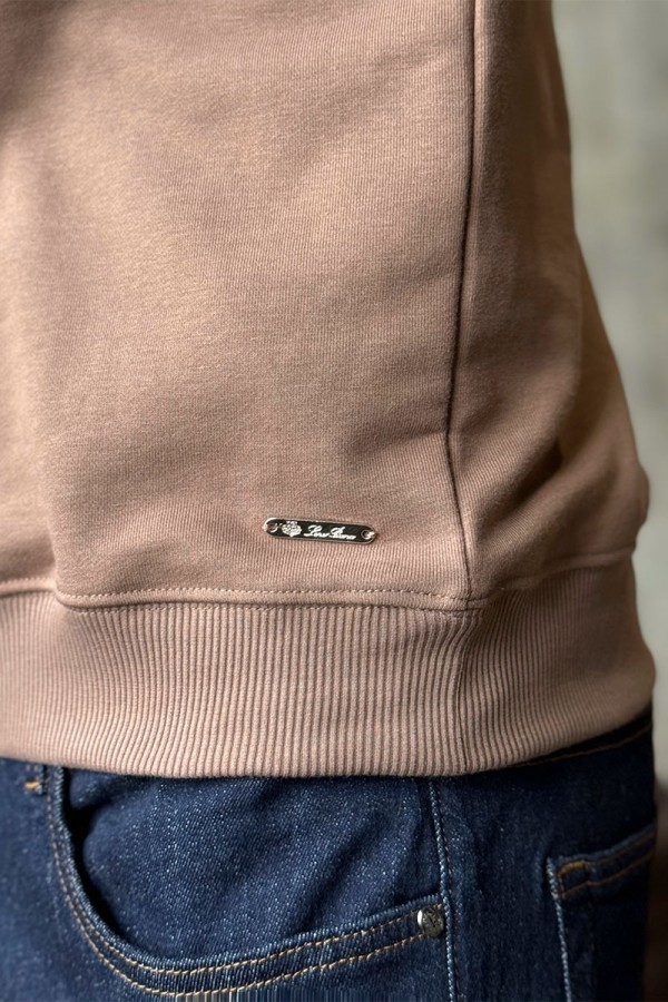 Кофта с высоким горлом Loro Piana - Brown