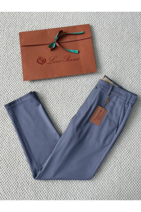 Мужские брюки Loro Piana Premium - Denim Blue