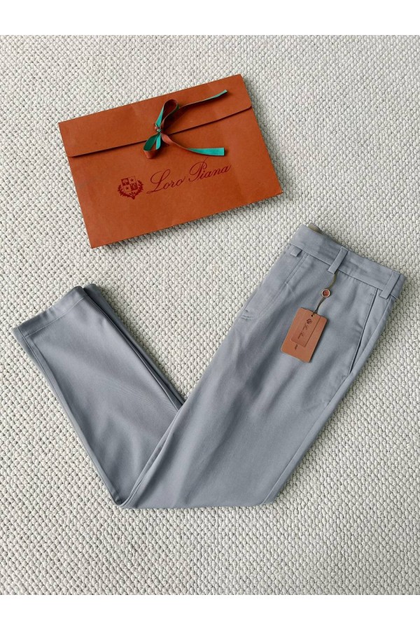 Мужские брюки Loro Piana Premium - Light Blue