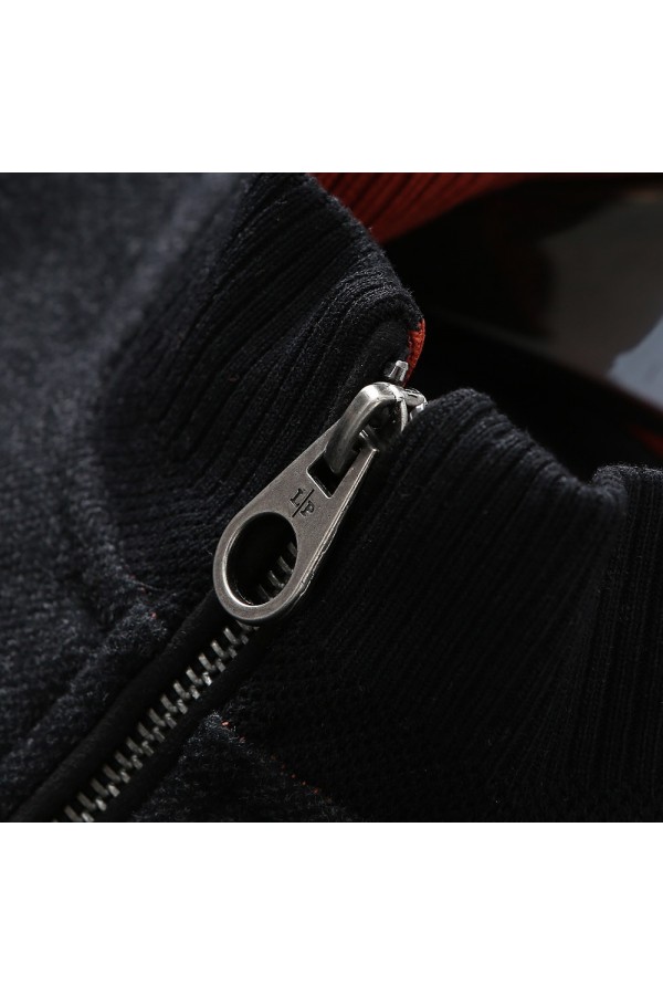 Кофта на молнии Loro Piana premium - Black