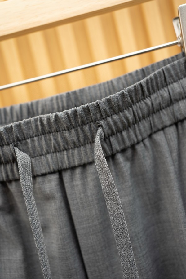 Мужские серые штаны Loro Piana Premium