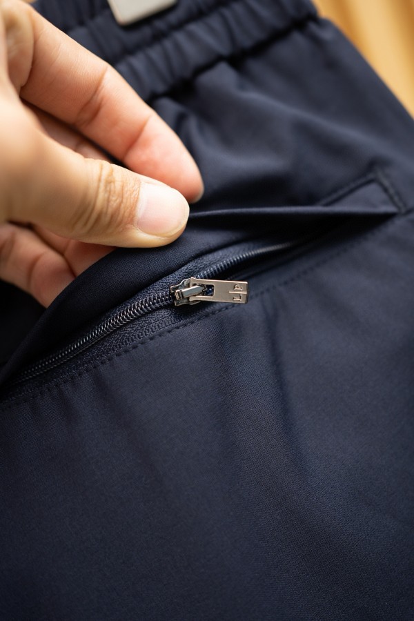 Мужские тёмно-синие штаны Loro Piana Premium