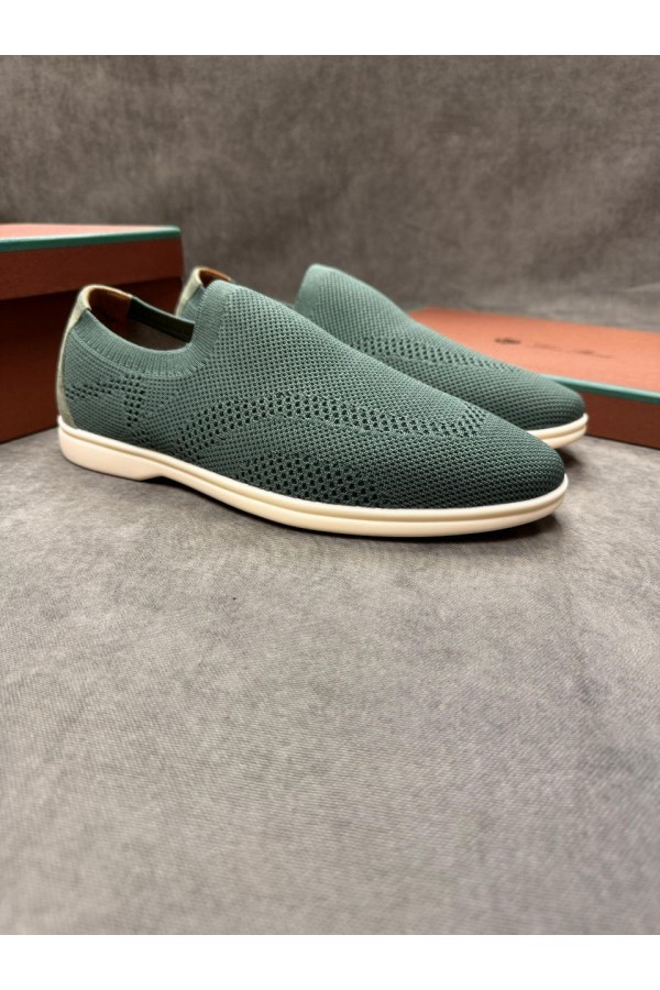 Мужские текстильные лоферы Loro Piana