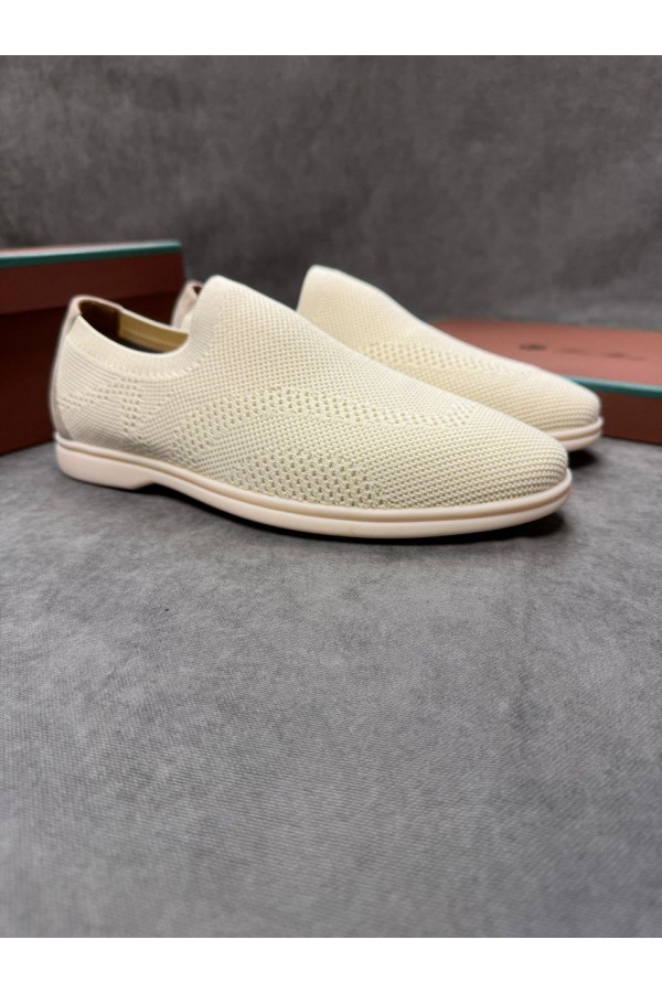 Мужские текстильные лоферы Loro Piana