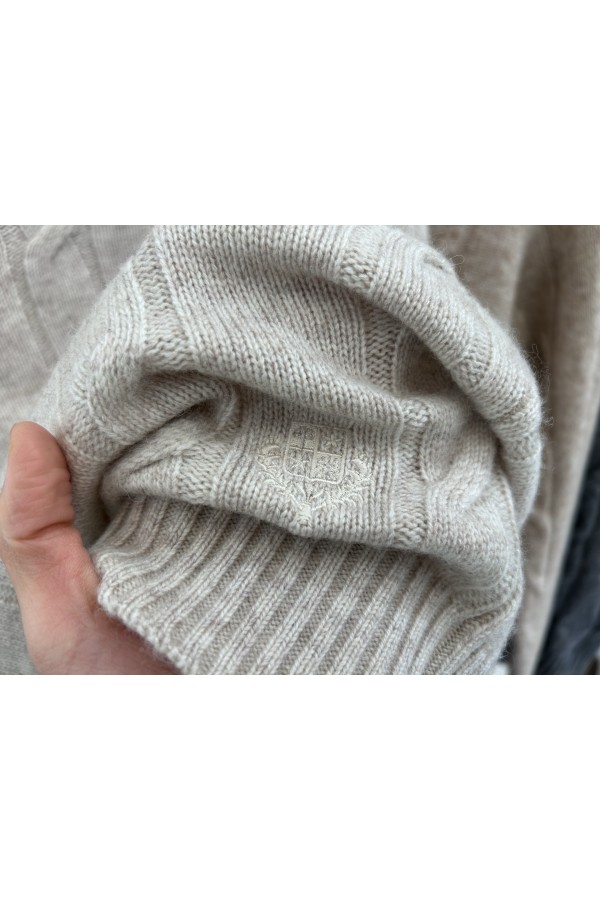 Мужской свитер Loro Piana premium - Beige