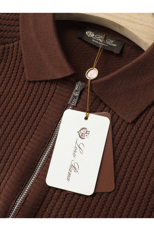Мужской свитер Loro Piana premium - Brown