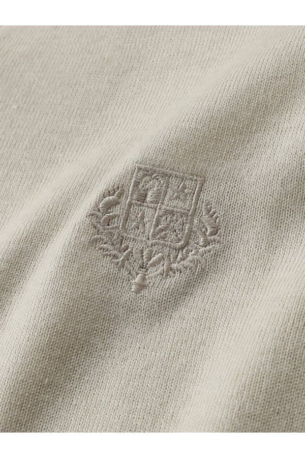 Поло с длинным рукавом Loro Piana premium - Beige