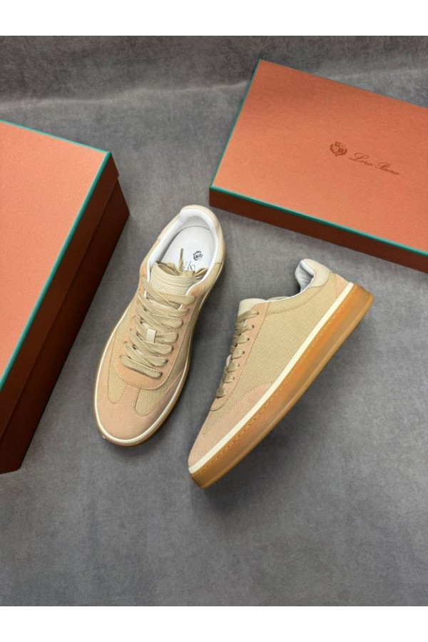 Мужские кроссовки Loro Piana Tennis Walk - Beige