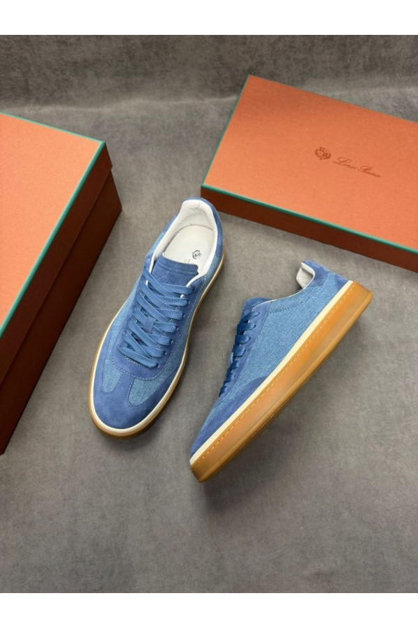 Мужские кроссовки Loro Piana Tennis Walk - Blue