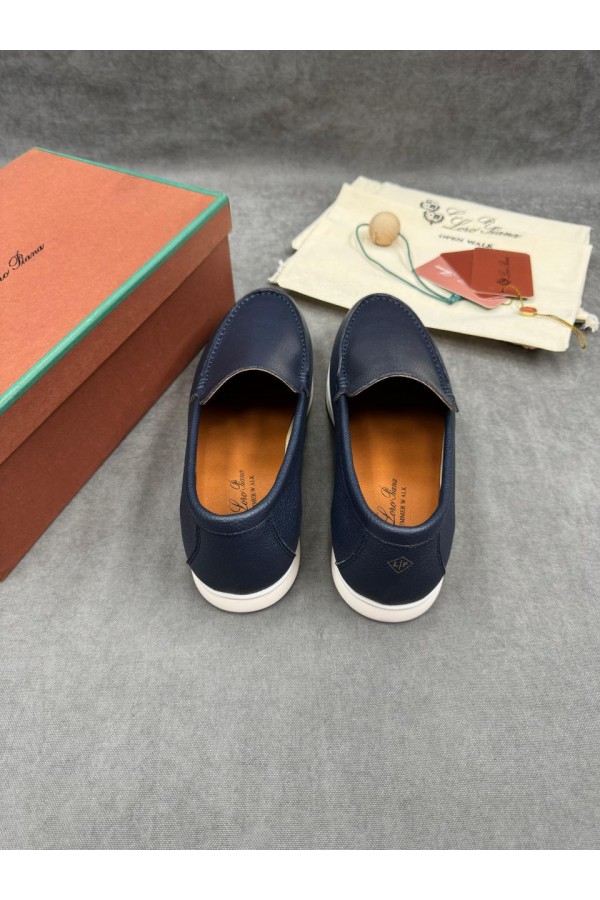 Мужские кожаные лоферы Loro Piana