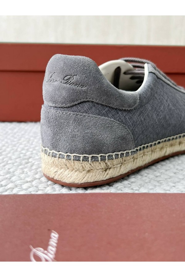 Мужские кроссовки Loro Piana Sea Tennis Walk - Grey