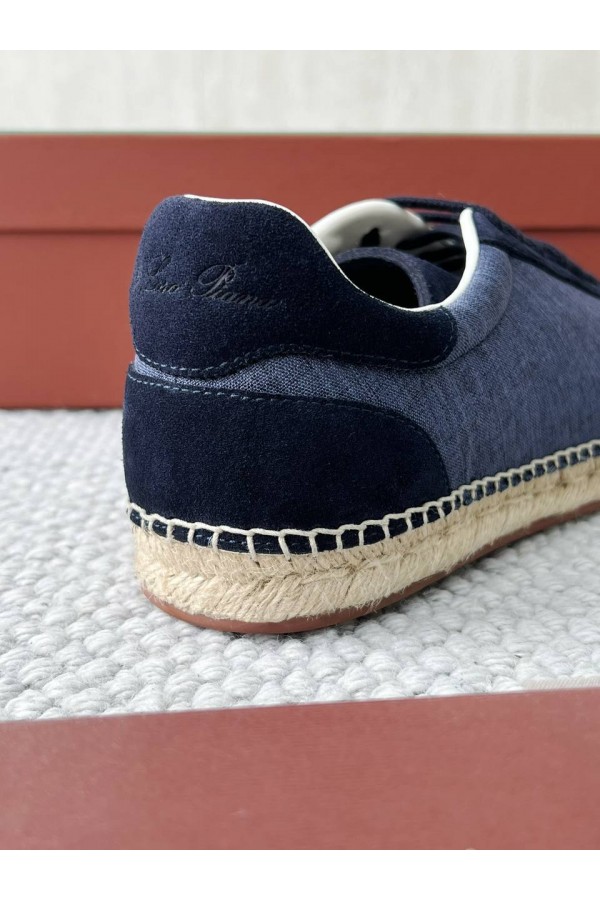 Мужские кроссовки Loro Piana Sea Tennis Walk - Navy