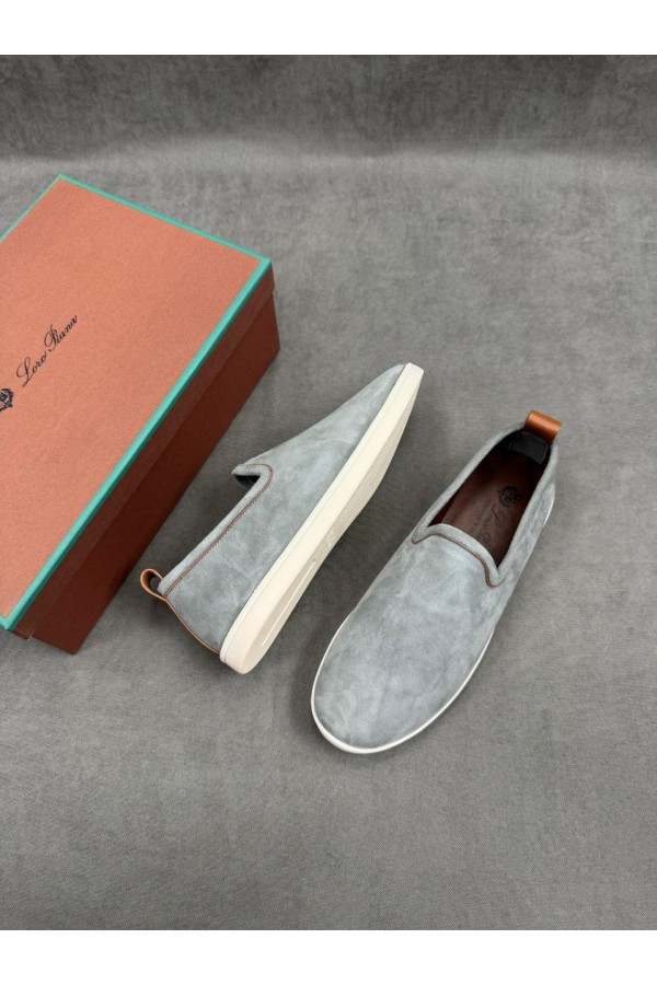 Мужские лоферы Loro Piana Venice Walk - Brisk Blue