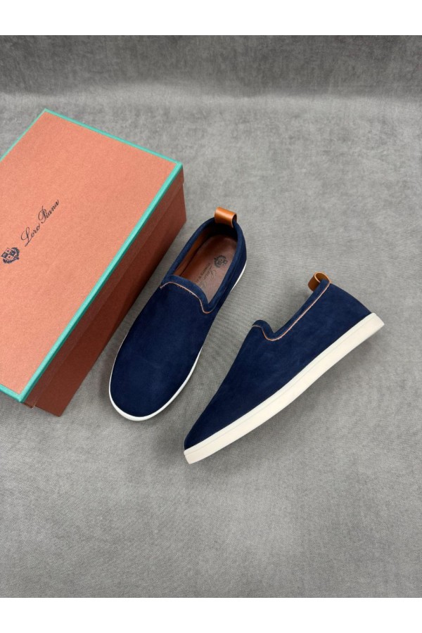 Мужские лоферы Loro Piana Venice Walk - Navy