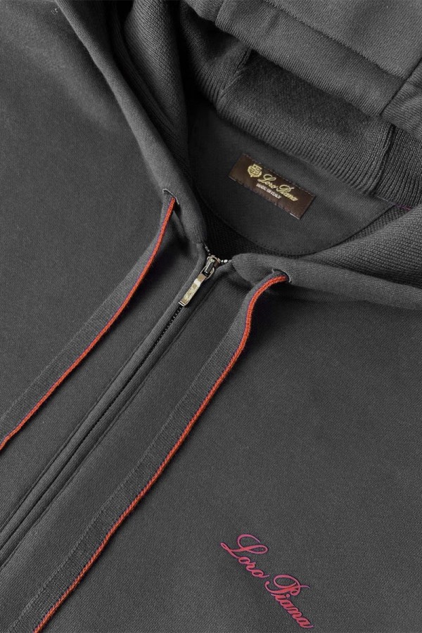 Спортивный костюм Loro Piana Premium signature logo - Grey