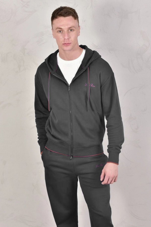 Спортивные штаны Loro Piana Premium signature logo - Grey