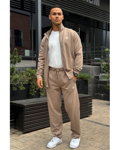 Спортивный костюм Loro Piana logo-embroidered - Beige