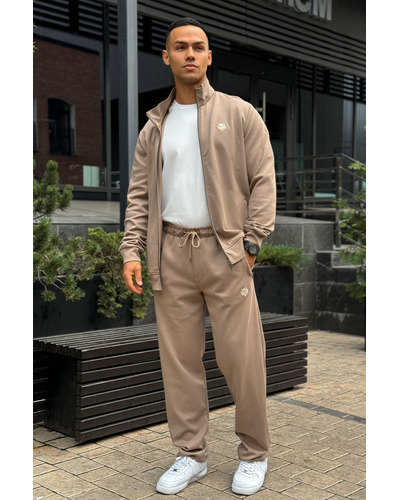 Спортивный костюм Loro Piana logo-embroidered - Beige