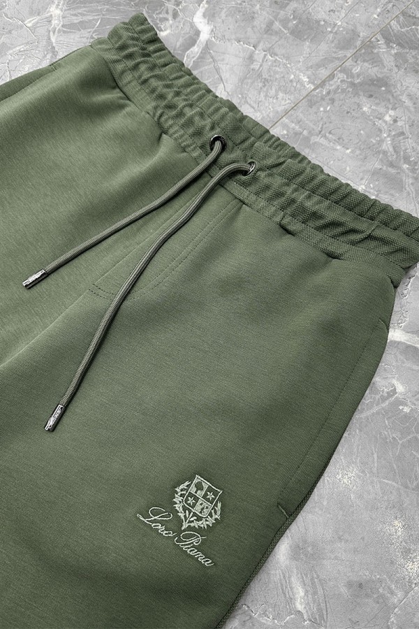 Спортивный костюм Loro Piana logo-embroidered - Green