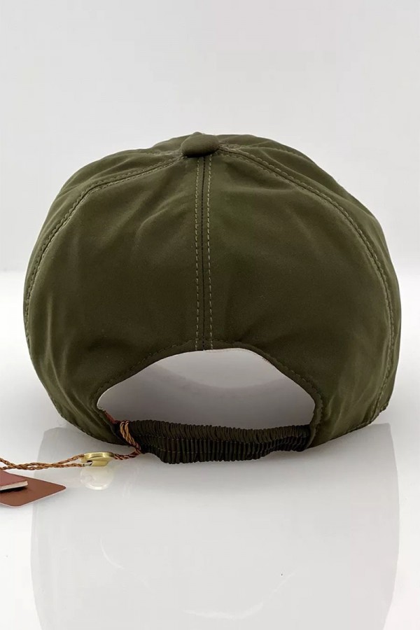 Зелёная бейсболка Loro Piana embroidered-logo