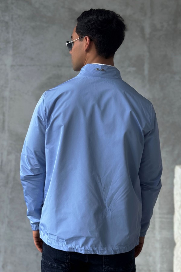 Двусторонняя ветровка Loro Piana - Black / Blue