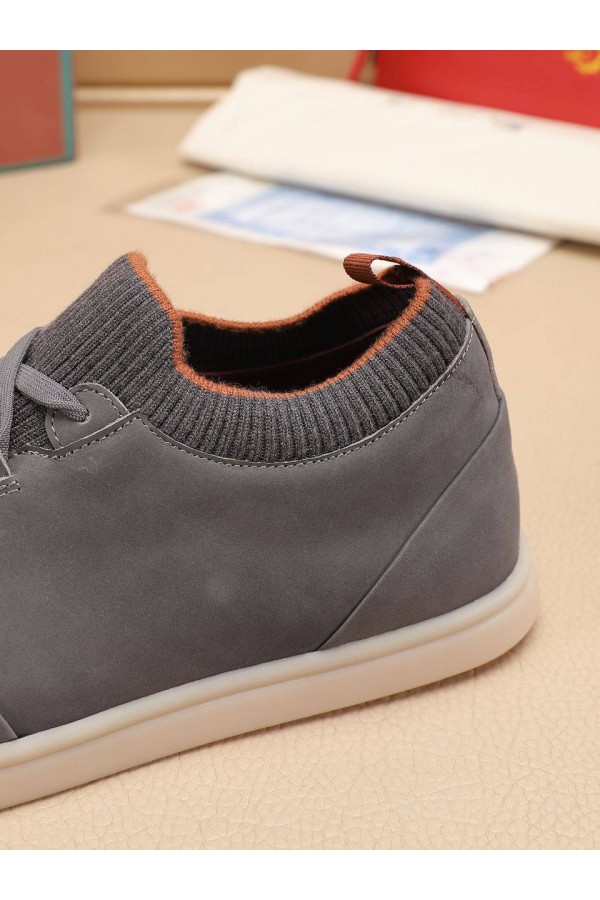 Мужские кроссовки Loro Piana Soho Walk - Grey