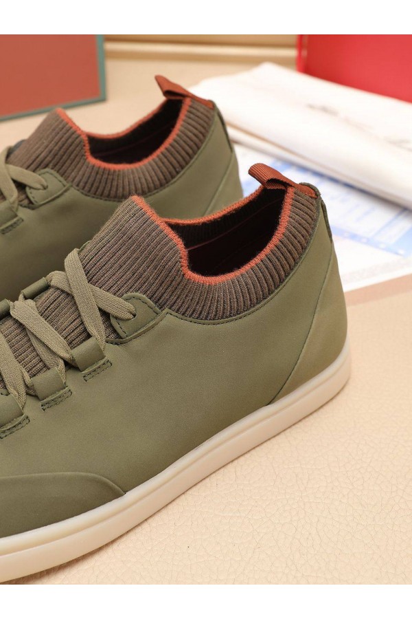 Мужские кроссовки Loro Piana Soho Walk - Khaki