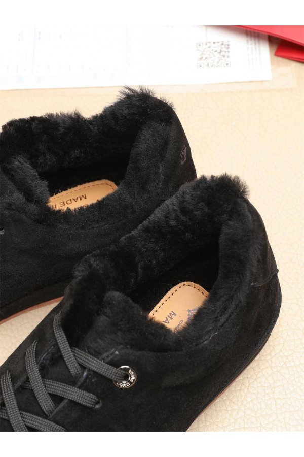 Зимние кроссовки с мехом Loro Piana