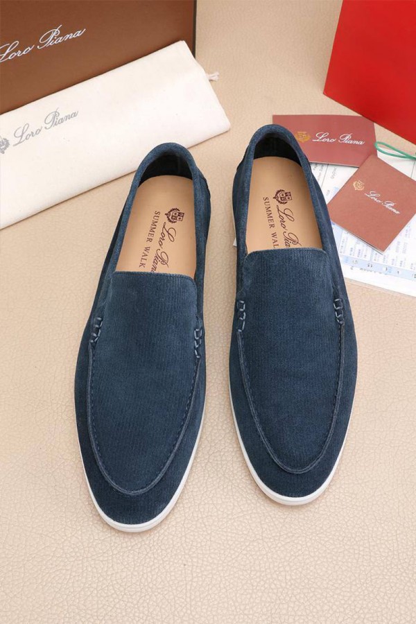 Мужские лоферы Loro Piana Summer Walk - Green