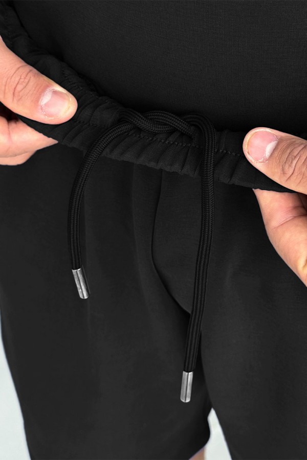 Мужской чёрный костюм Loro Piana