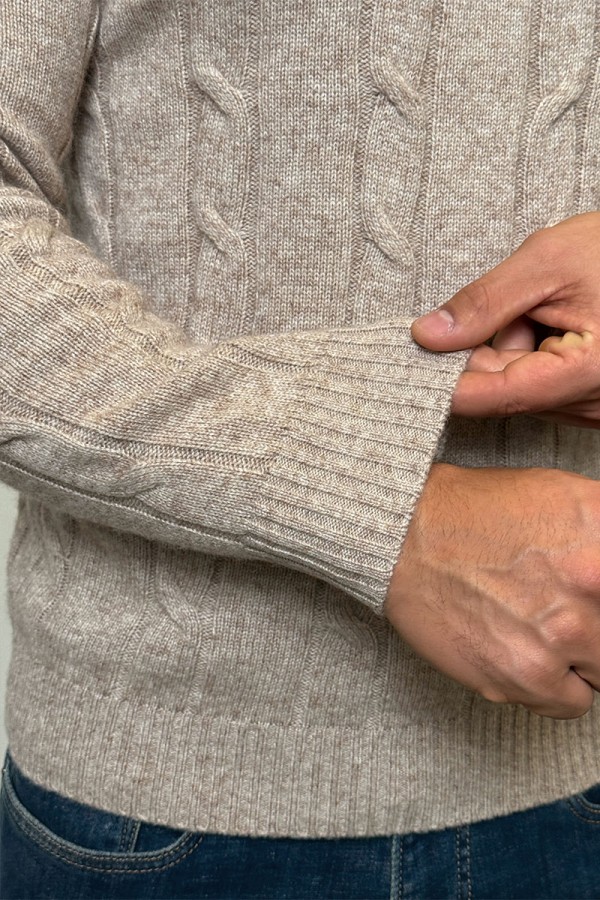 Мужской свитер Loro Piana premium - Light Beige