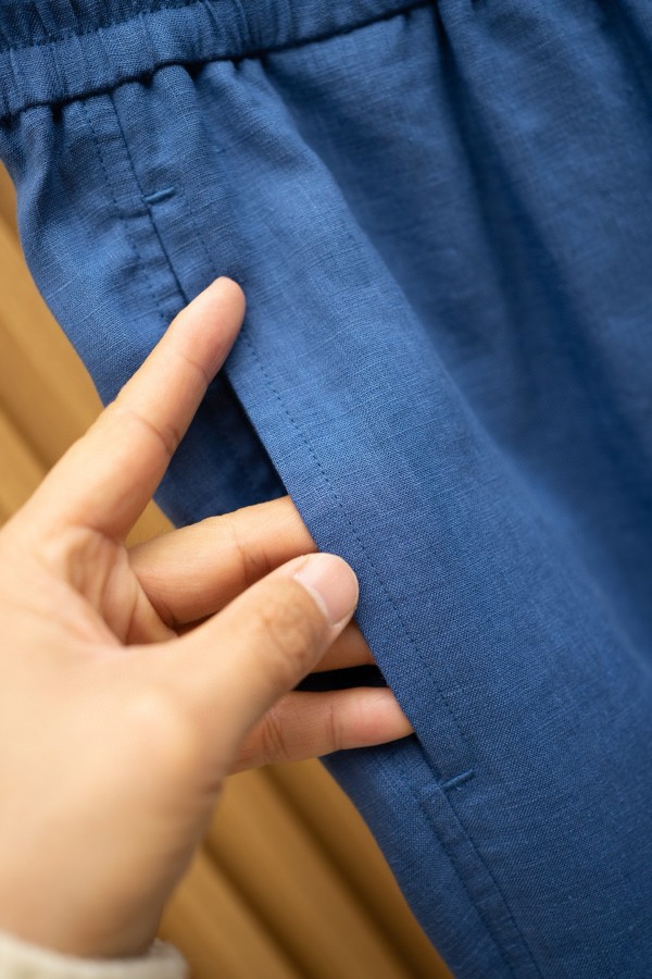 Мужские льняные штаны Loro Piana Premium