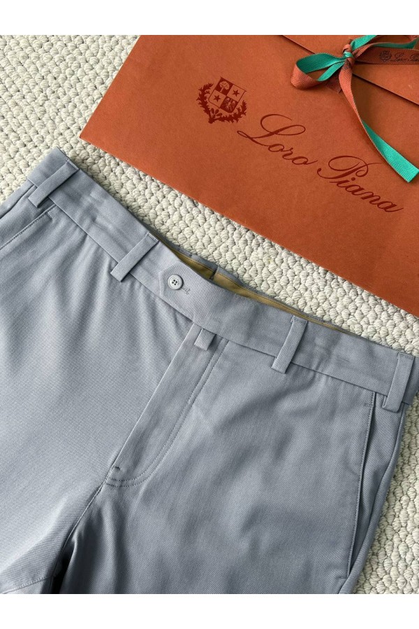 Мужские брюки Loro Piana Premium - Light Blue